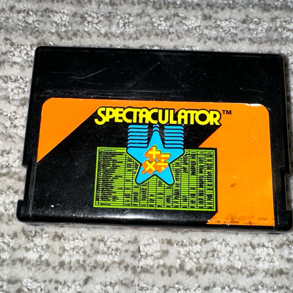 Radio shack spectaculator trs 80 game